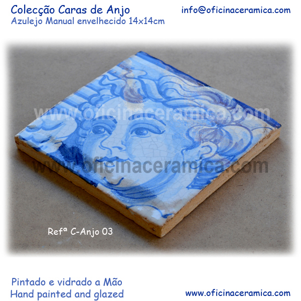 Azulejo Manual Cara de Anjo 03 - Image 3