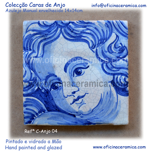 Azulejo Manual - Cara de Anjo 04 - Image 2