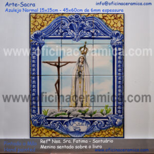Painel de Azulejos - Nsa. Sra. Fátima no Santuário