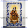 Painel de Azulejos Sta Teresinha do Menino Jesus